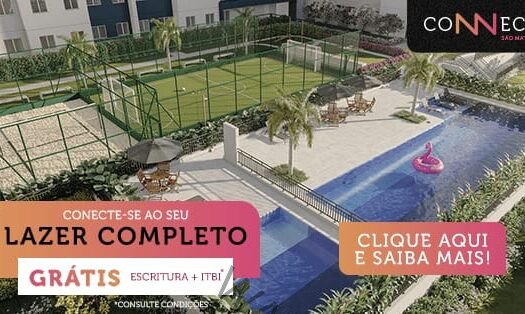 Cury São Mateus Connect | 2 Dorms Vaga e Varanda Entrada 800