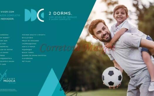 Cidade Mooca Cury | 2 Dorms Suíte Sacada Vaga 35 a 42m²