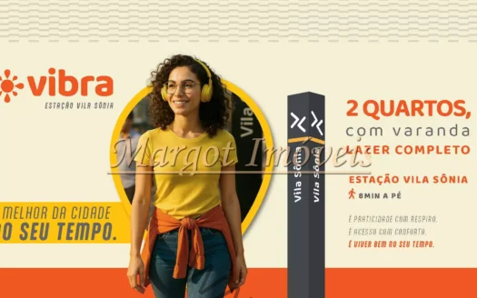 Vibra Estação Vila Sonia|Lançamento Vila Sonia 2 Dorms Sacada
