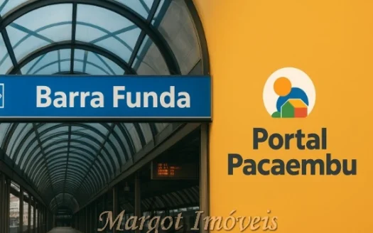 Portal Pacaembú|Lançamento Barra Funda 2 Dorms Sacada Ato 200