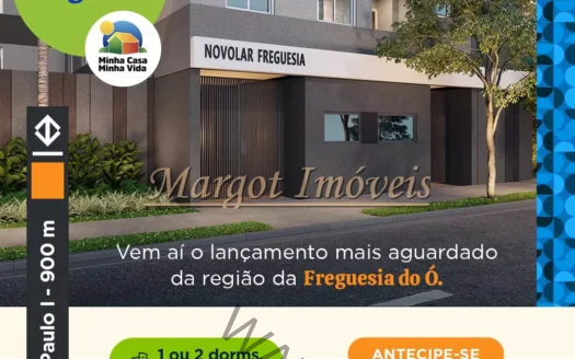 Novolar Freguesia |Lançamento Freguesia 1 e 2 Dorms e Studio